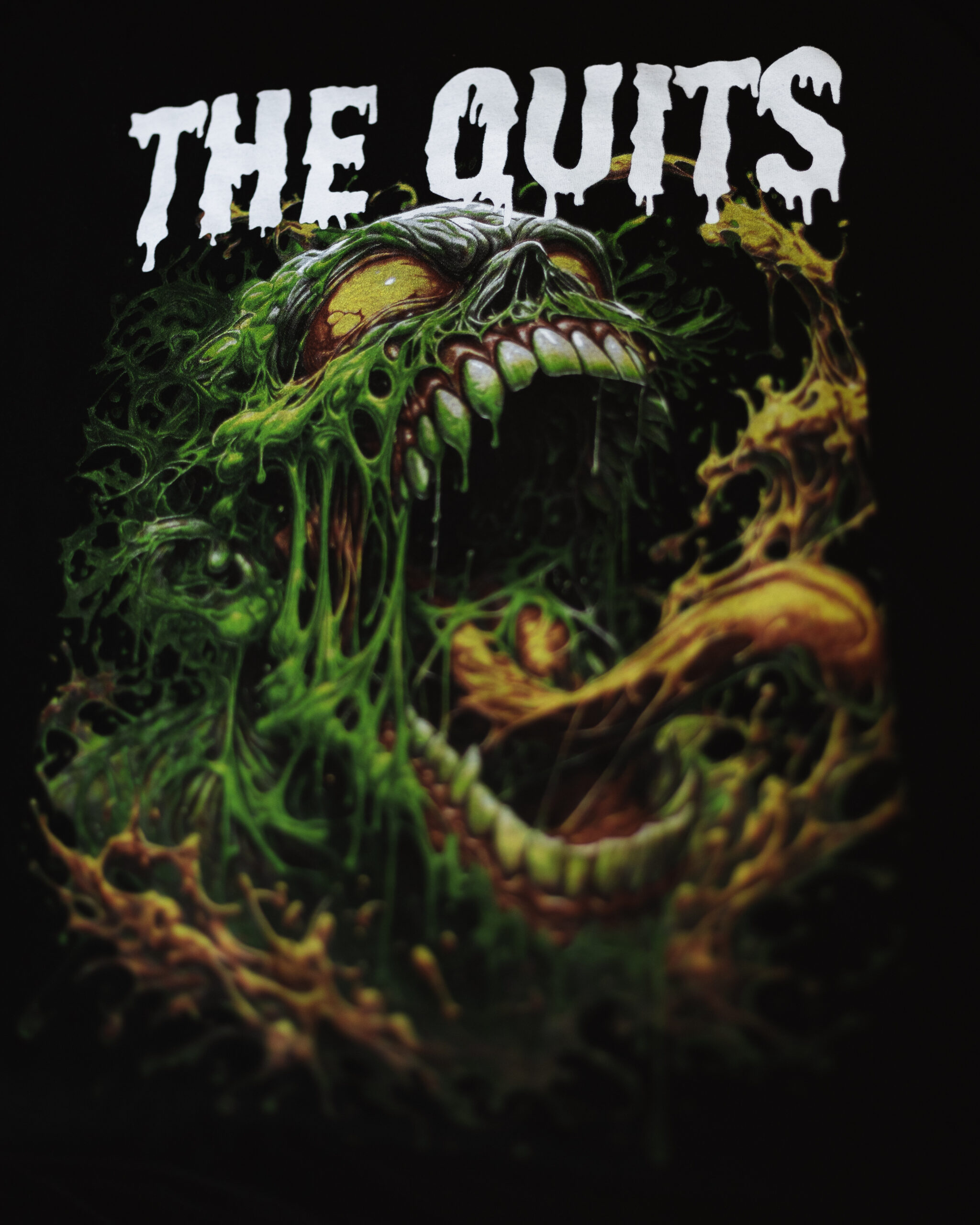 6 Color Sim Process print for The Quits! 
